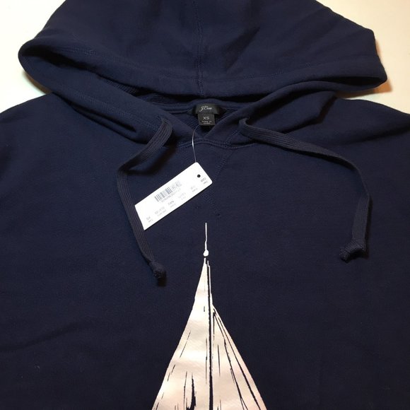 Vintage California Sailing Club Hoodie Sweatshirt - Picture 8 of 8